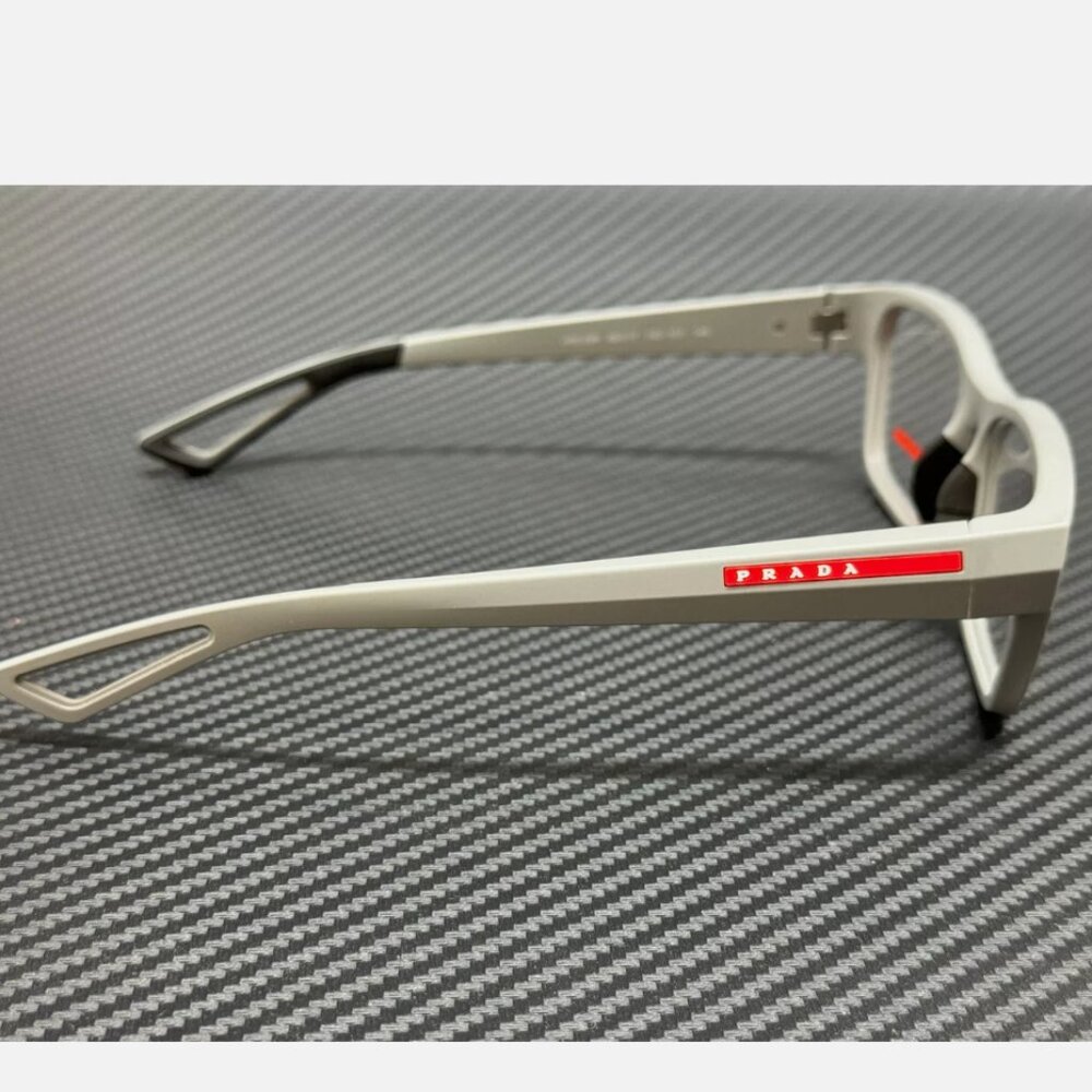 Prada Men's Grey Eyeglasses 56mm - Picture 5 of 6